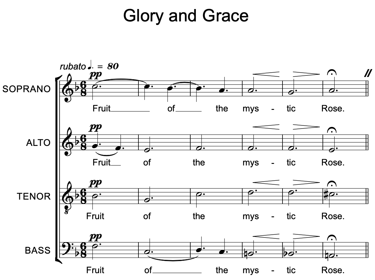 Glory and Grace